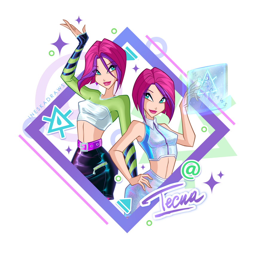 Winx 2D - 2x Halfbody PNG Art - $70